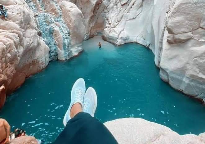 وادي الوشواش حمام سباحة طبيعى اكتشفه البدو فى نويبع (10)