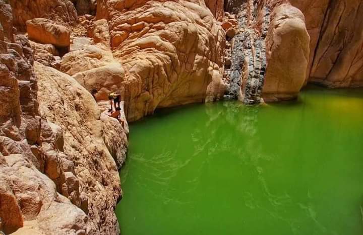 وادي الوشواش حمام سباحة طبيعى اكتشفه البدو فى نويبع (3)