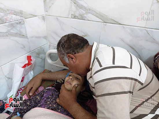 والدة التوائم الخمس داخل مستشفى المنشاوي بمدينة طنطا (13)