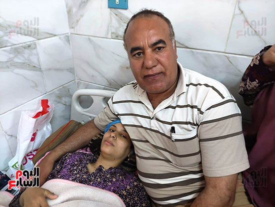 والدة التوائم الخمس داخل مستشفى المنشاوي بمدينة طنطا (4)