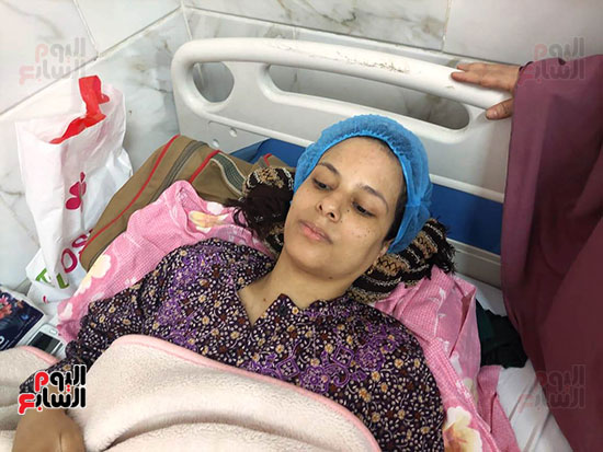 والدة التوائم الخمس داخل مستشفى المنشاوي بمدينة طنطا (10)
