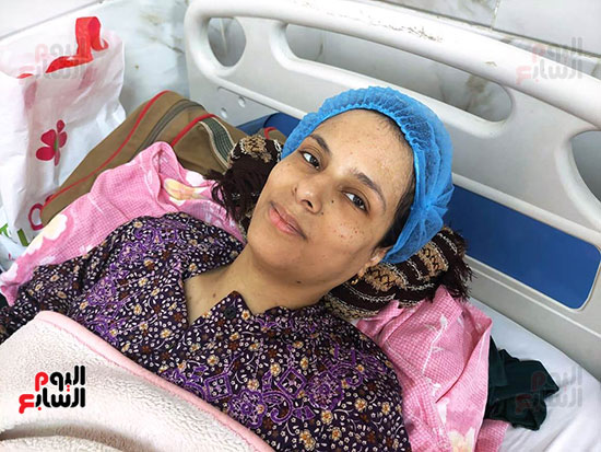 والدة التوائم الخمس داخل مستشفى المنشاوي بمدينة طنطا (7)