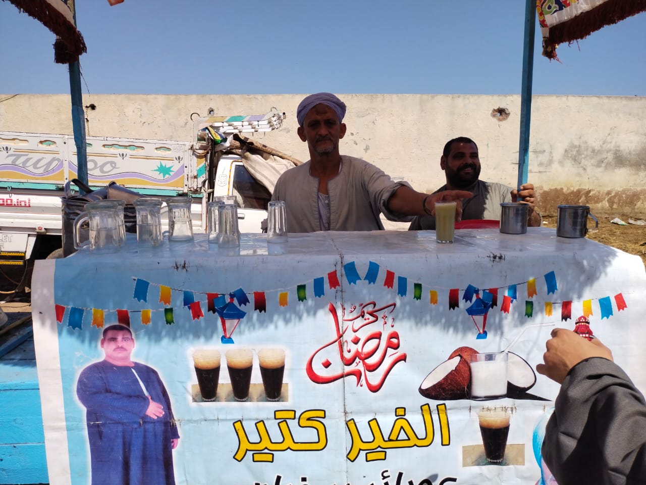 أحلى عصير من عم إبراهيم بسوق المواشى بالقليوبية (5)