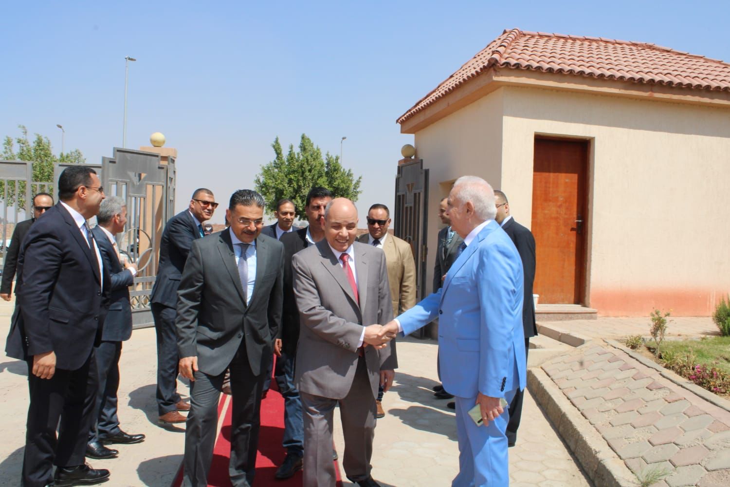 افتتاح مقر النيابة الإدارية في مدينة العبور (2)