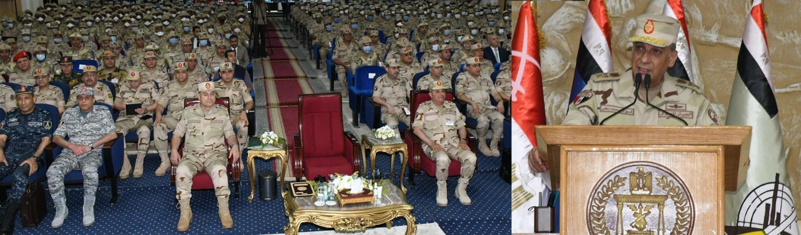 وزير الدفاع يشهد المرحلة الرئيسية لمشروع خالد - 20بالمنطقة الجنوبية العسكرية
