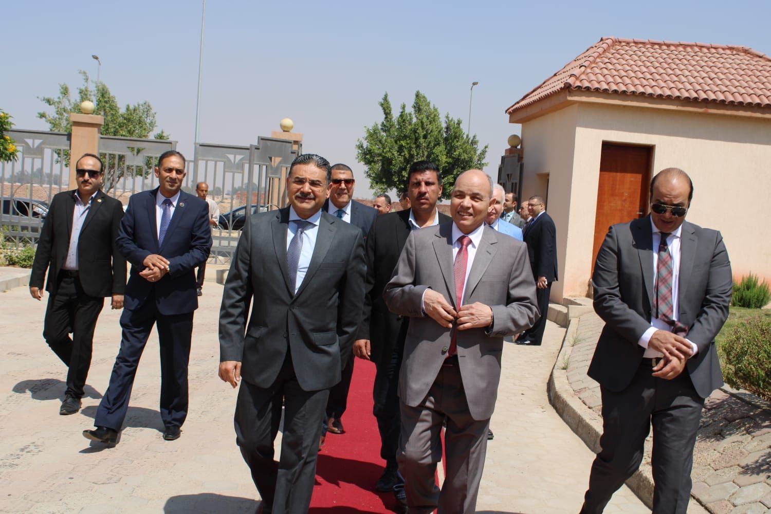 افتتاح مقر النيابة الإدارية في مدينة العبور (1)