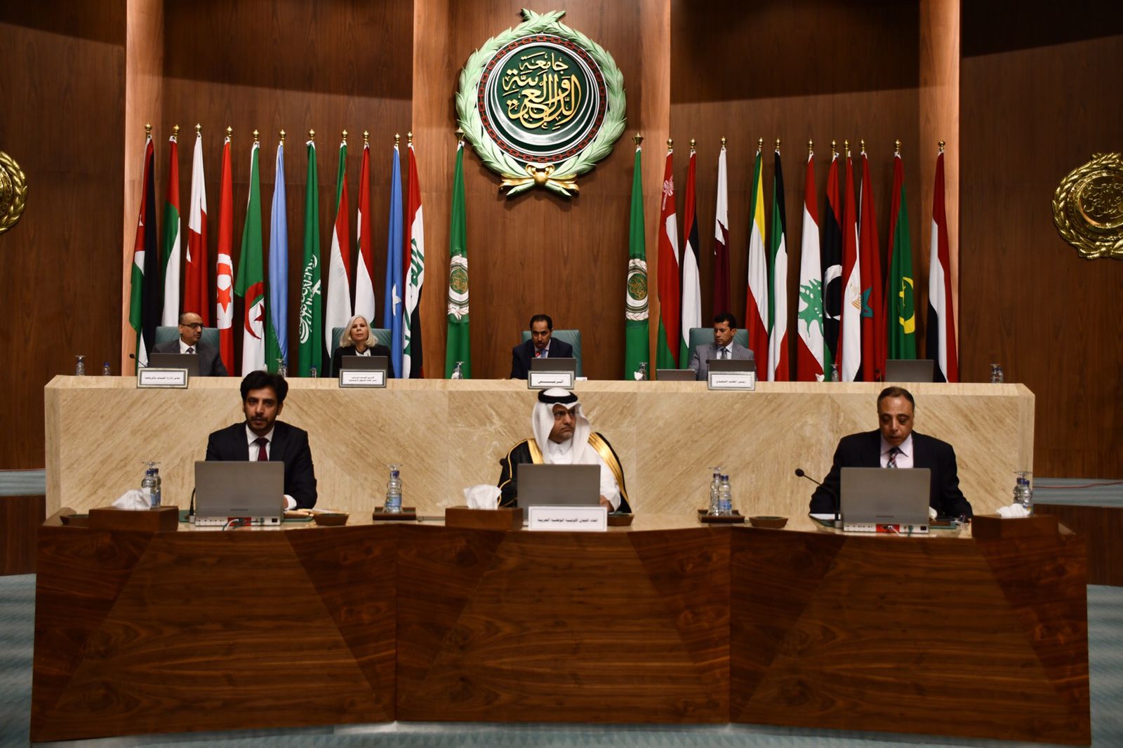 الجلسة الختامية لاجتماعات المكتب التنفيذي لمجلس وزراء الشباب والرياضة العرب (4)