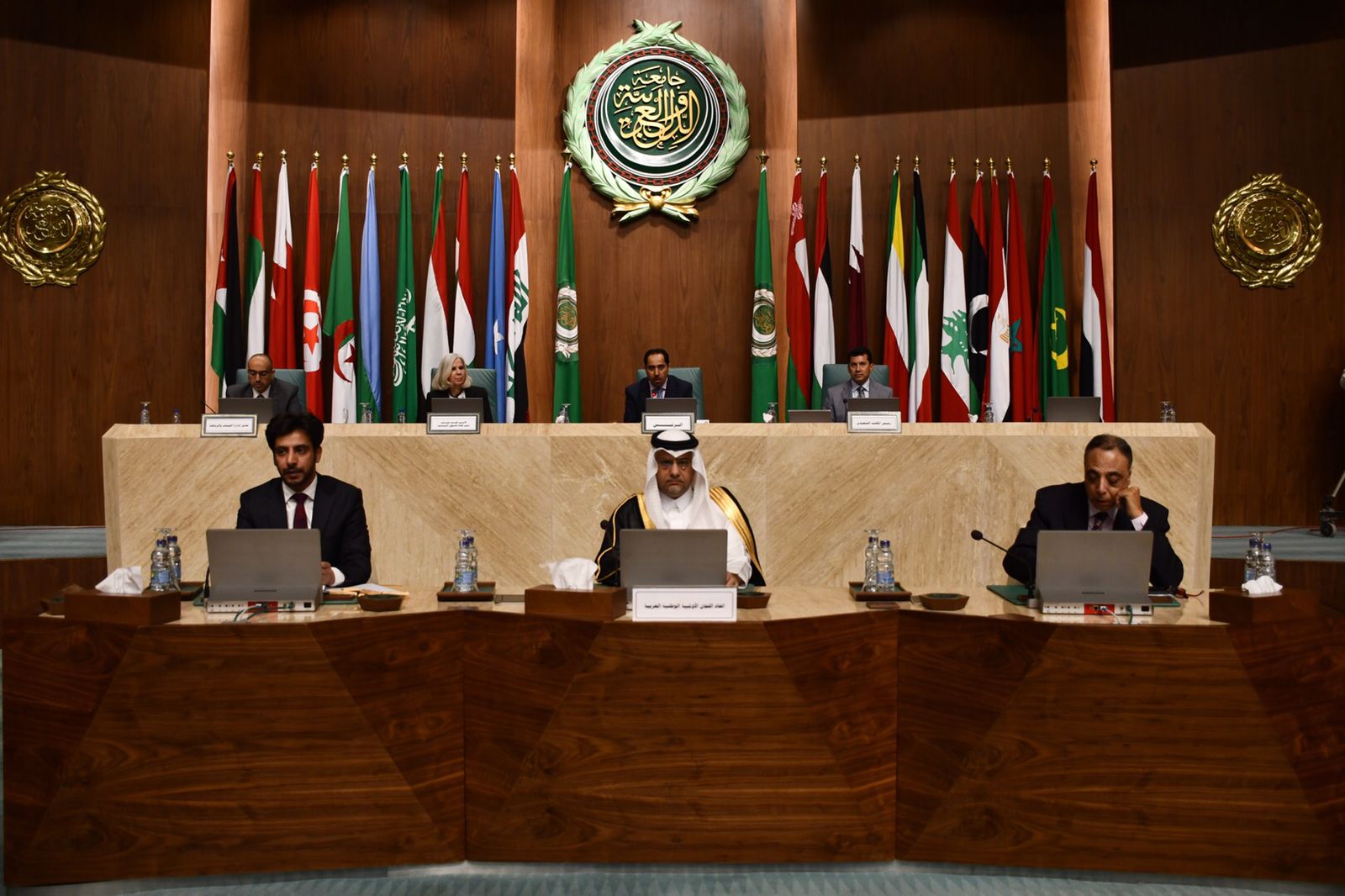الجلسة الختامية لاجتماعات المكتب التنفيذي لمجلس وزراء الشباب والرياضة العرب (14)