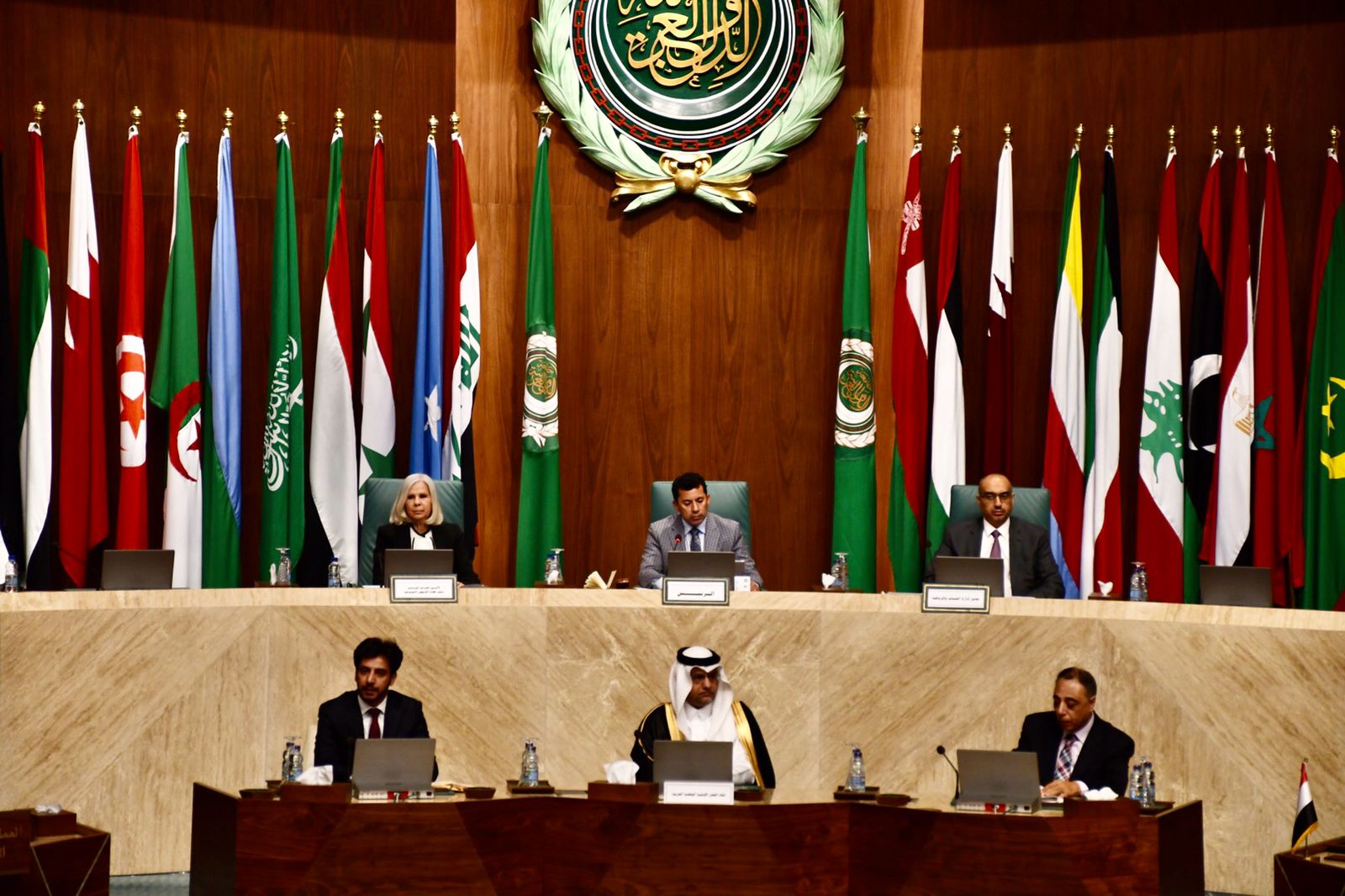 الجلسة الختامية لاجتماعات المكتب التنفيذي لمجلس وزراء الشباب والرياضة العرب (13)