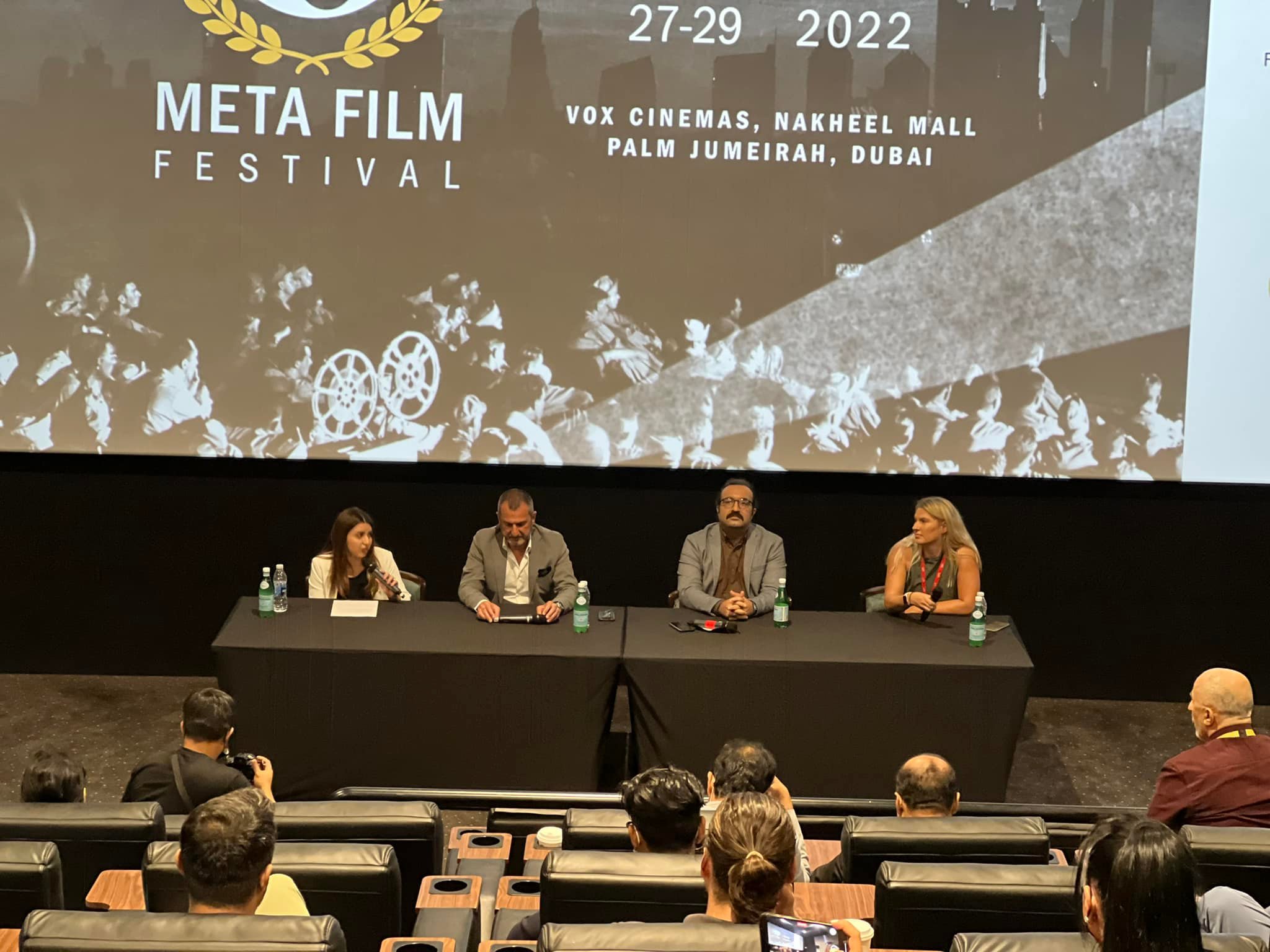 مؤتمر الاعلان عن انطلاق الدورة الأولى من مهرجان META السينمائي في دبي 