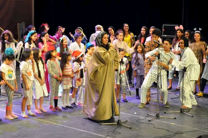 دار الأوبرا المصرية اثناء تقديم كورال الاطفال  (2)