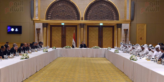 زيارة رئيس الوزراء لدولة الامارات (3)