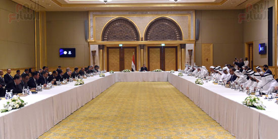 زيارة رئيس الوزراء لدولة الامارات (1)