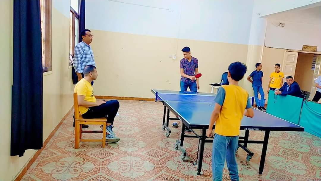 شباب ورياضة كفر الشيخ تنظم مسابقة تنس الطاولة