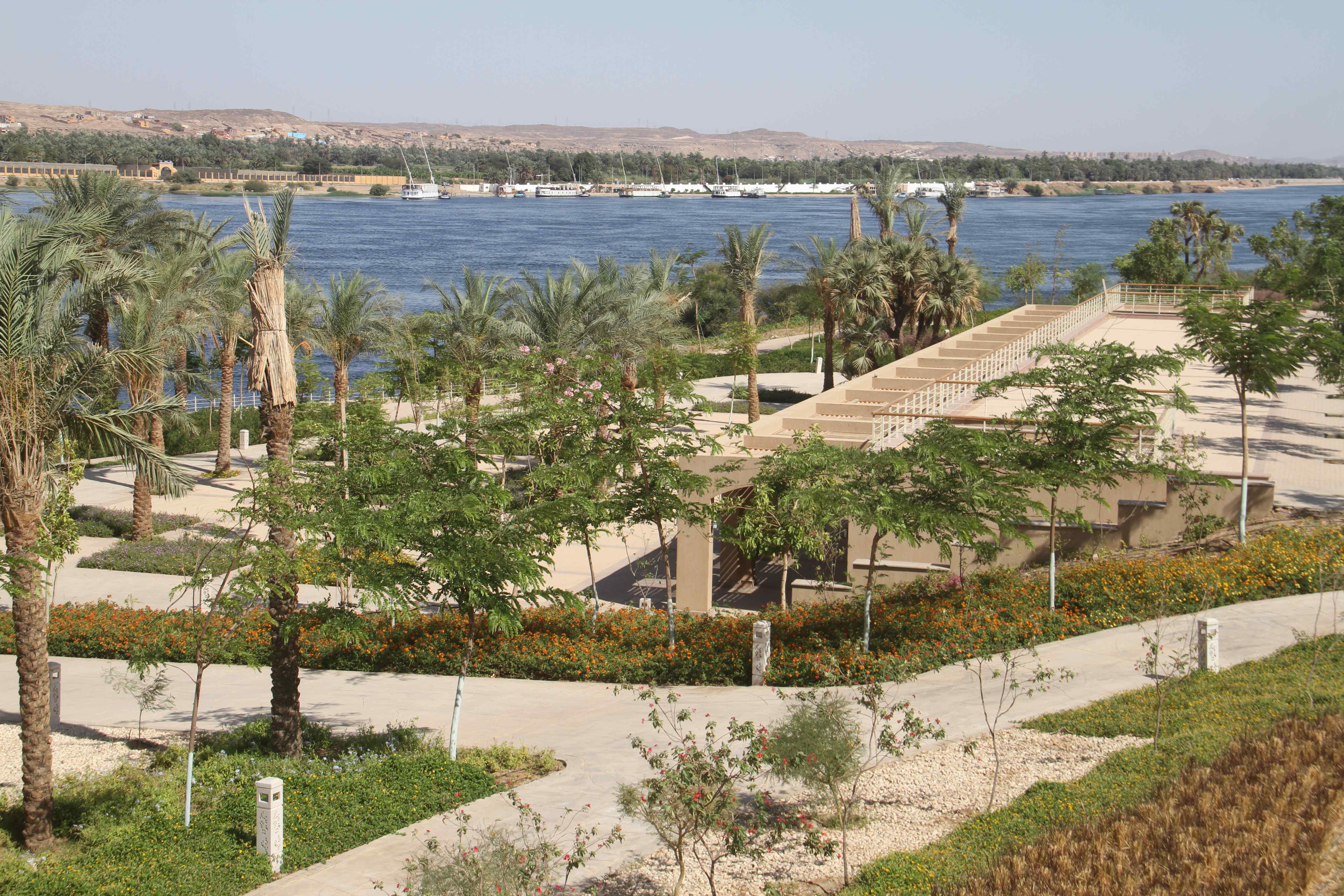 شروع ممشى أسوان الجديدة بانوراما سياحية فى صعيد مصر (5)