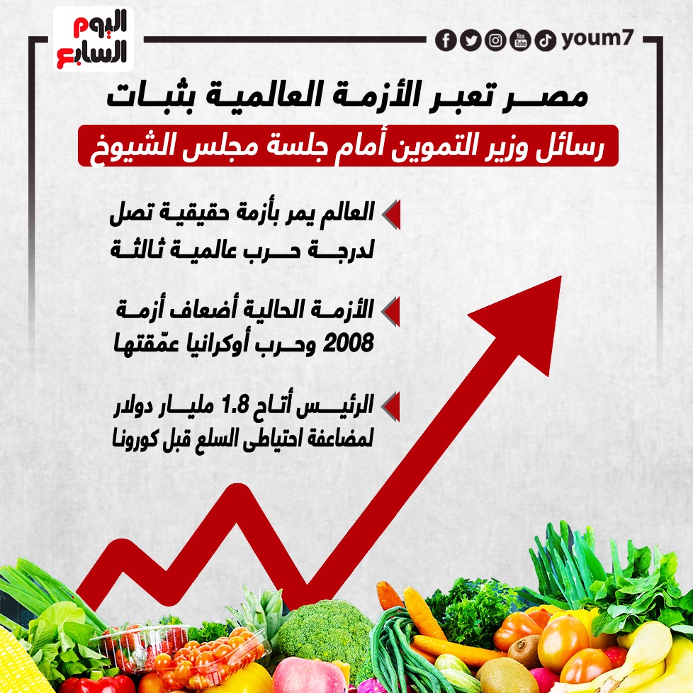 تصريحات وزير التموين اليوم