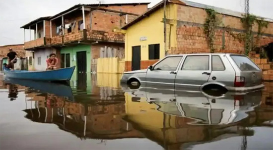 فيضانات ضخمة فى البرازيل