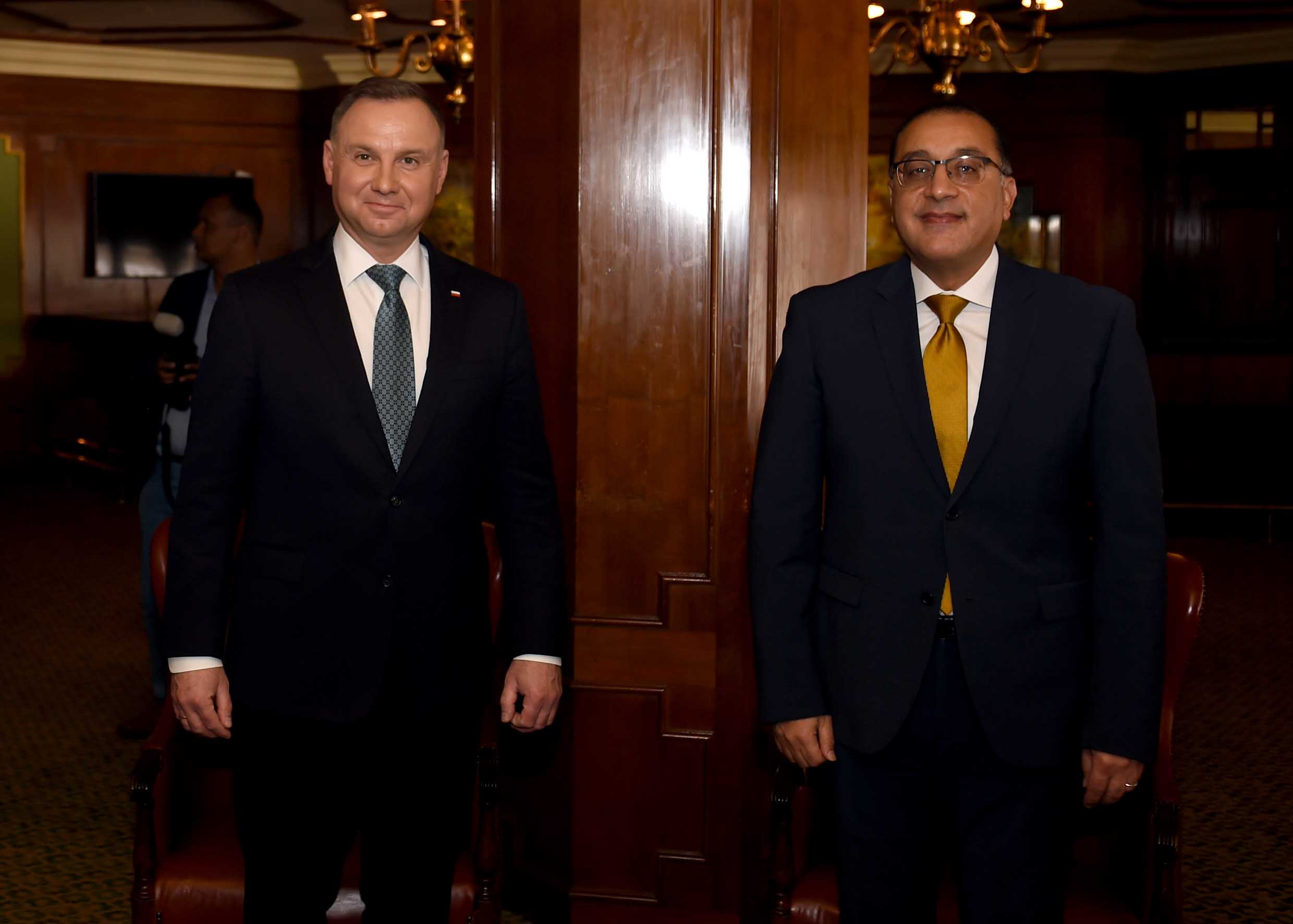 الرئيس البولندي يلتقي رئيس الوزراء على هامش فعاليات المنتدى الاقتصادي المصري – البولندي (12)