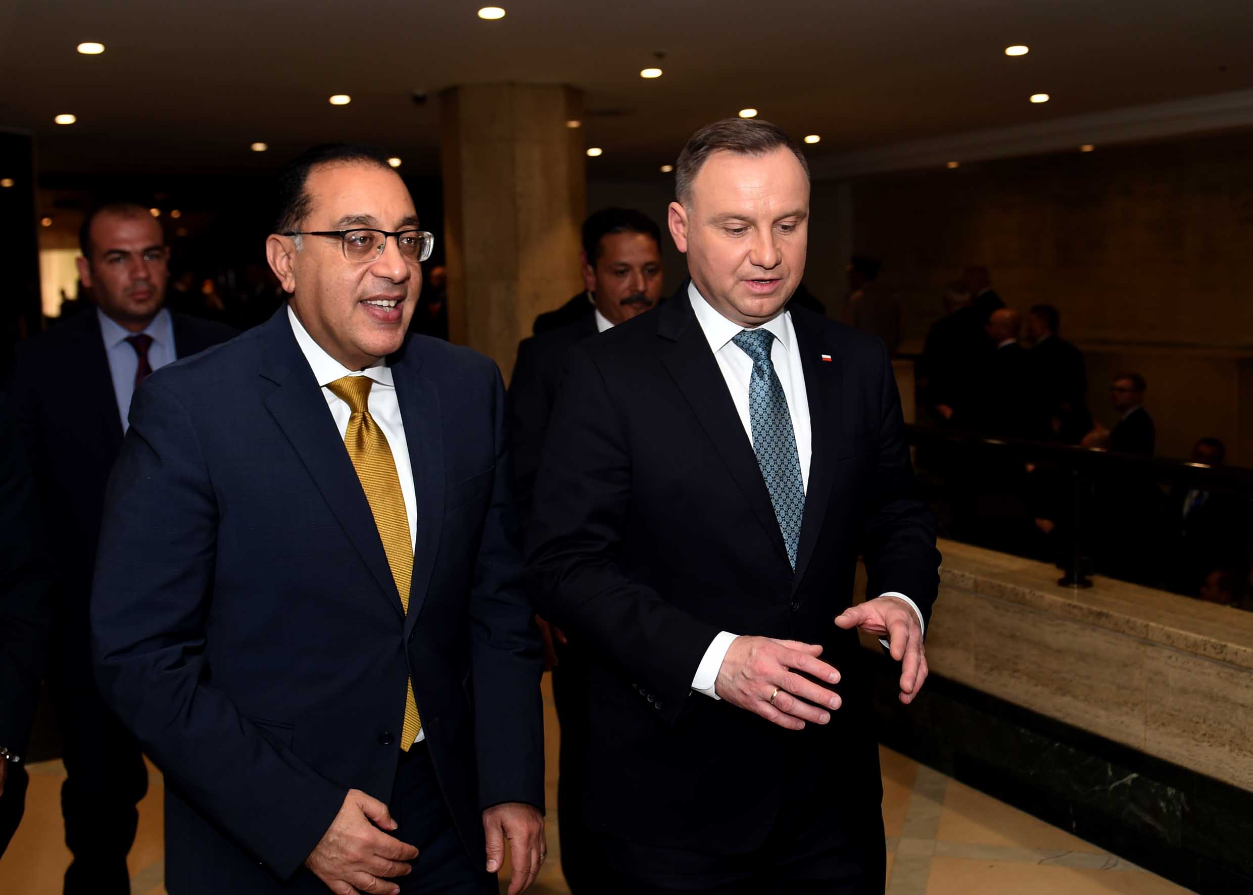 الرئيس البولندي يلتقي رئيس الوزراء على هامش فعاليات المنتدى الاقتصادي المصري – البولندي (13)