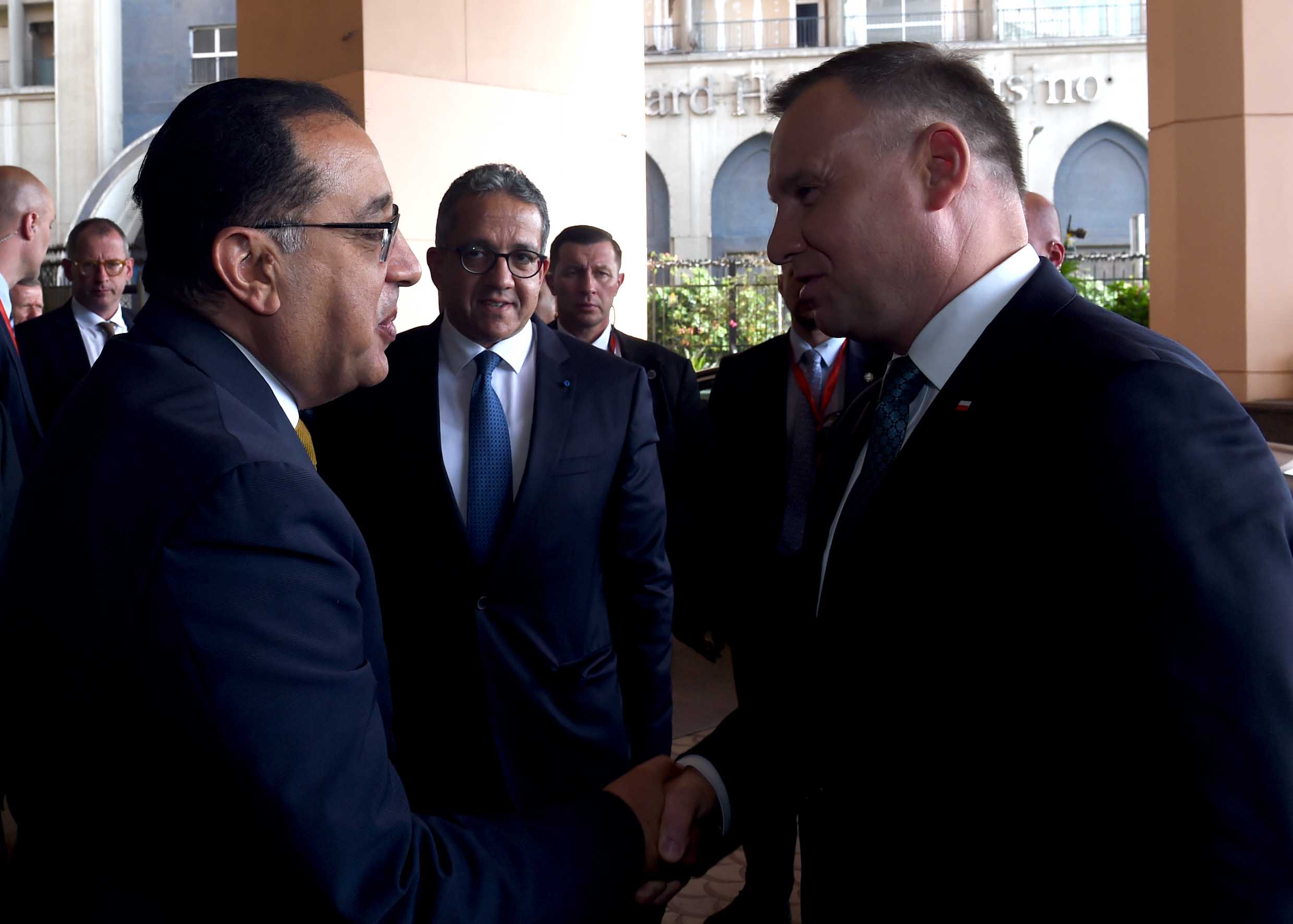 الرئيس البولندي يلتقي رئيس الوزراء على هامش فعاليات المنتدى الاقتصادي المصري – البولندي (4)