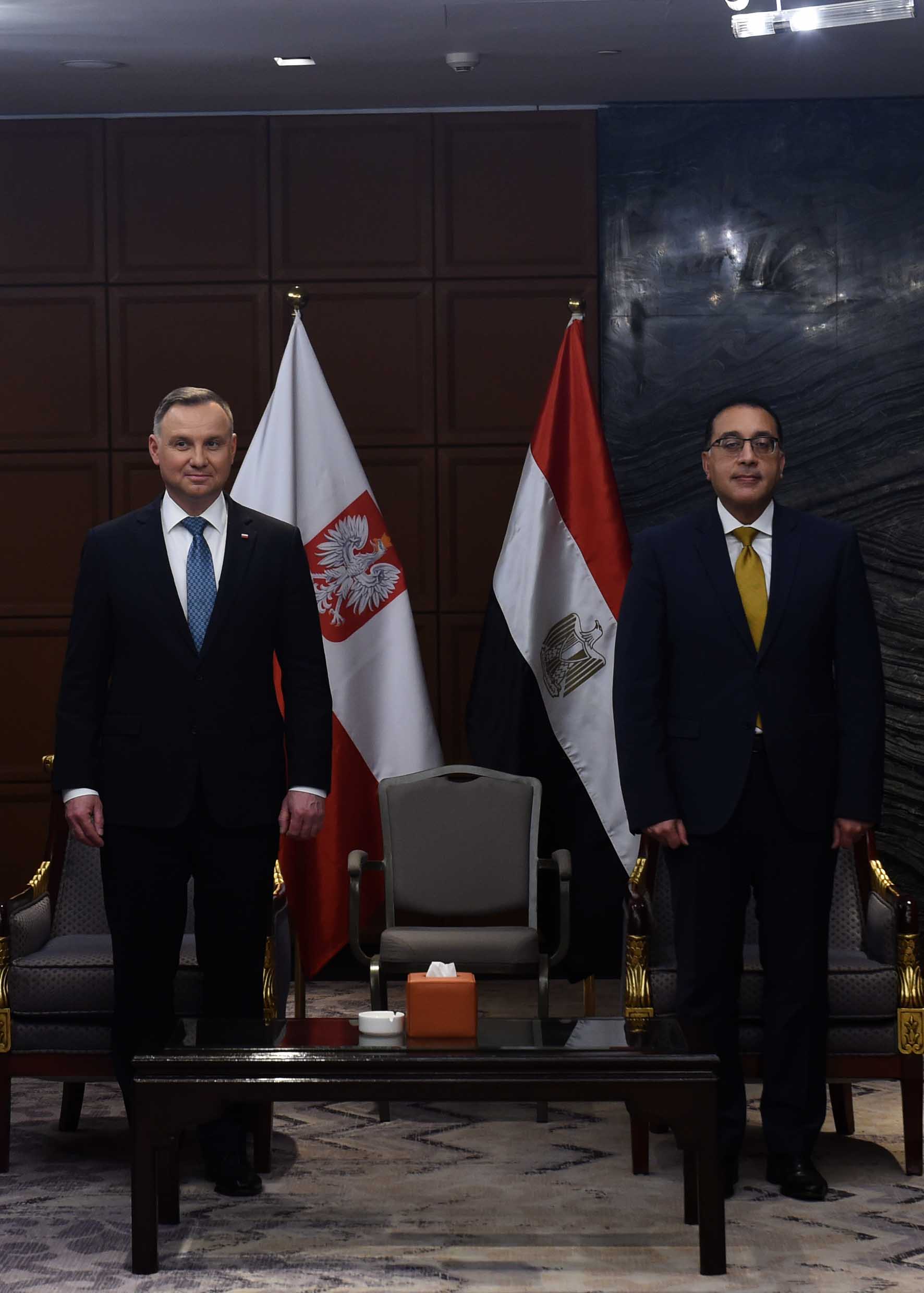الرئيس البولندي يلتقي رئيس الوزراء على هامش فعاليات المنتدى الاقتصادي المصري – البولندي (9)