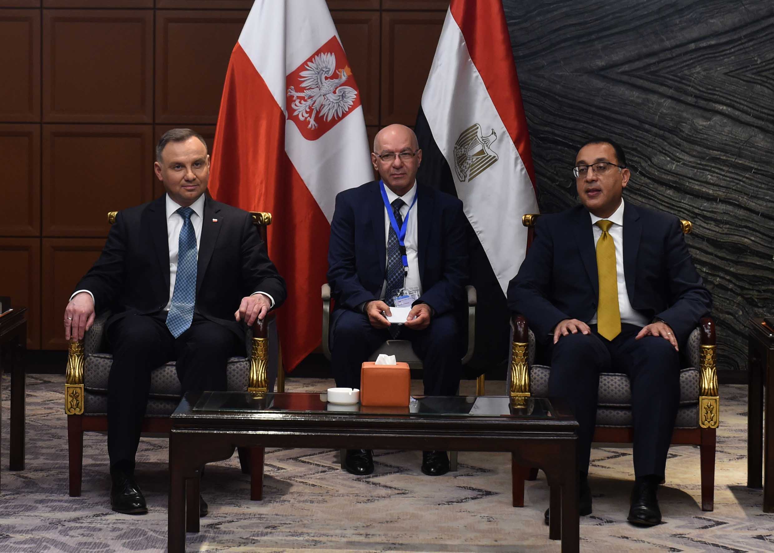 الرئيس البولندي يلتقي رئيس الوزراء على هامش فعاليات المنتدى الاقتصادي المصري – البولندي (11)