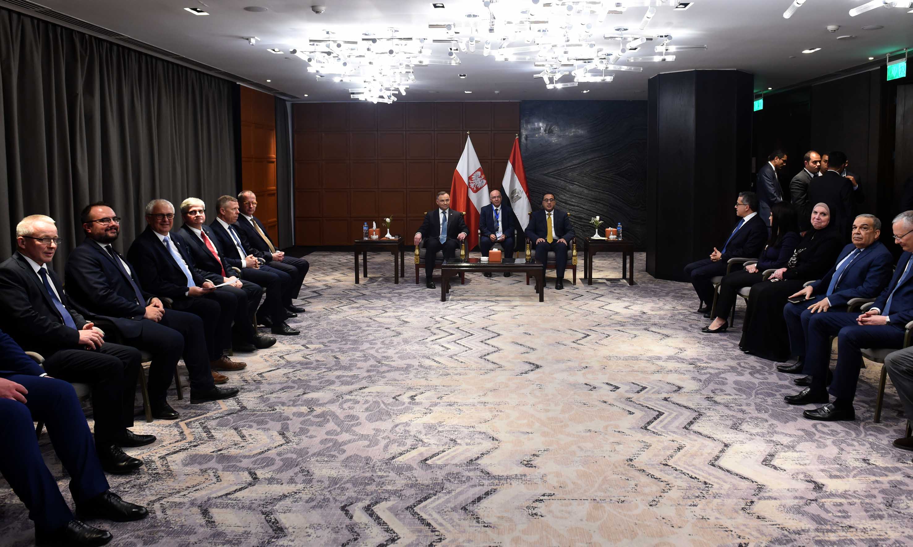 الرئيس البولندي يلتقي رئيس الوزراء على هامش فعاليات المنتدى الاقتصادي المصري – البولندي (10)
