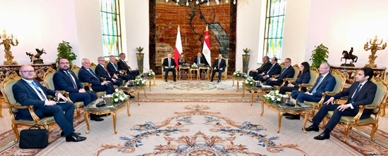 الرئيس السيسي يستقبل الرئيس البولندي (2)