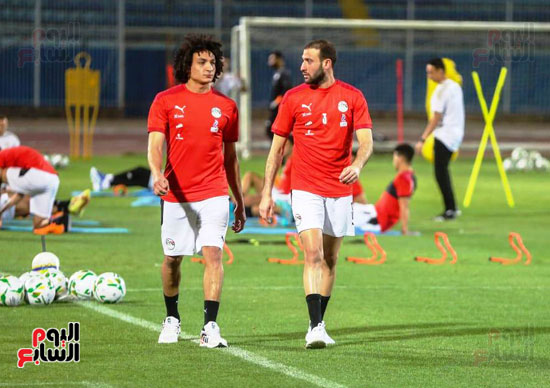 منتخب مصر يخوض المران الأول بقيادة إيهاب جلال (10)