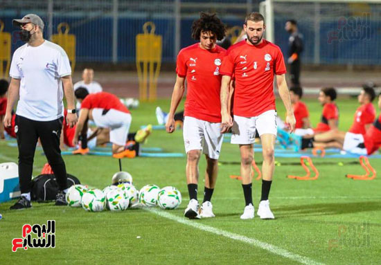 منتخب مصر يخوض المران الأول بقيادة إيهاب جلال (5)