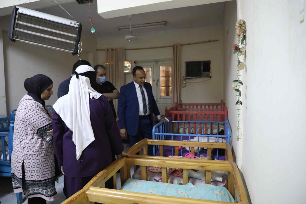نائب محافظ المنيا يتفقد مستشفى المنيا العام ومصر الحرة (8)