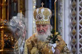 رئيس الكنيسة الروسية الأرثوذكسية البطريرك كيريل
