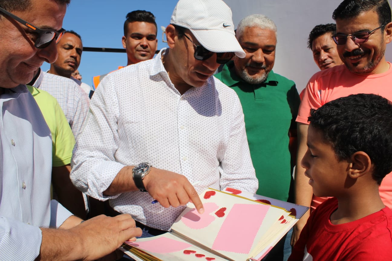 وزير الشباب والرياضة يتفقد معسكر ومركز شباب سفاجا بالبحر الأحمر (9)