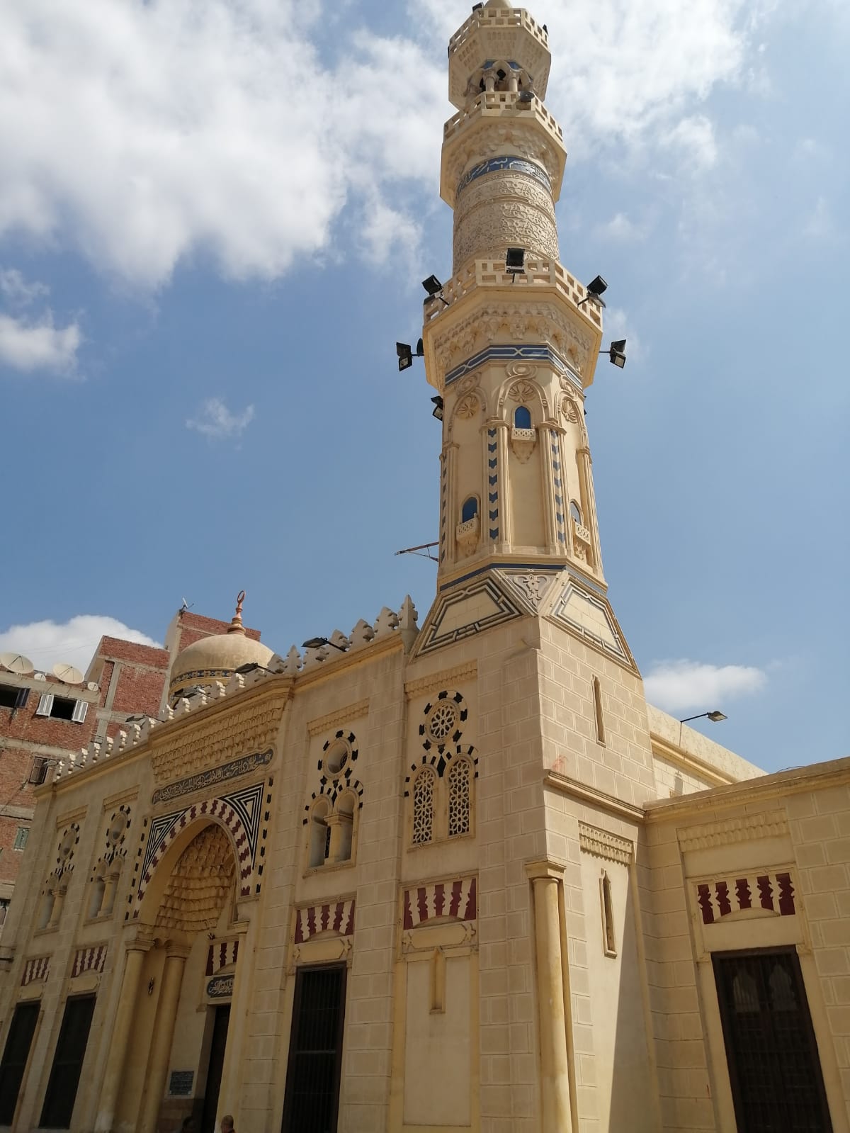 ماذنة مسجد عبد العزيز رضوان