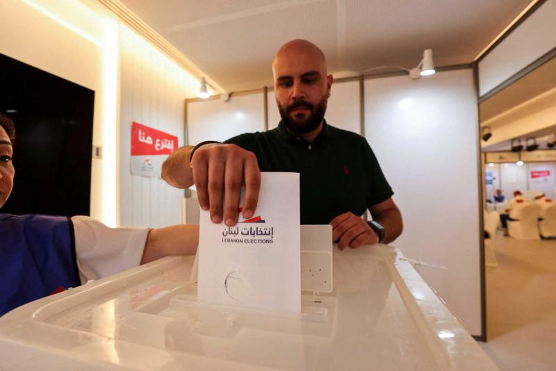 تصويت مغتربى لبنان للانتخابات البرلمانية