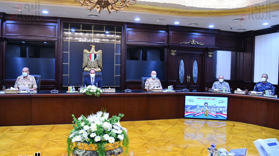 الرئيس السيسي يترأس اجتماع المجلس الأعلى للقوات المسلحة (4)