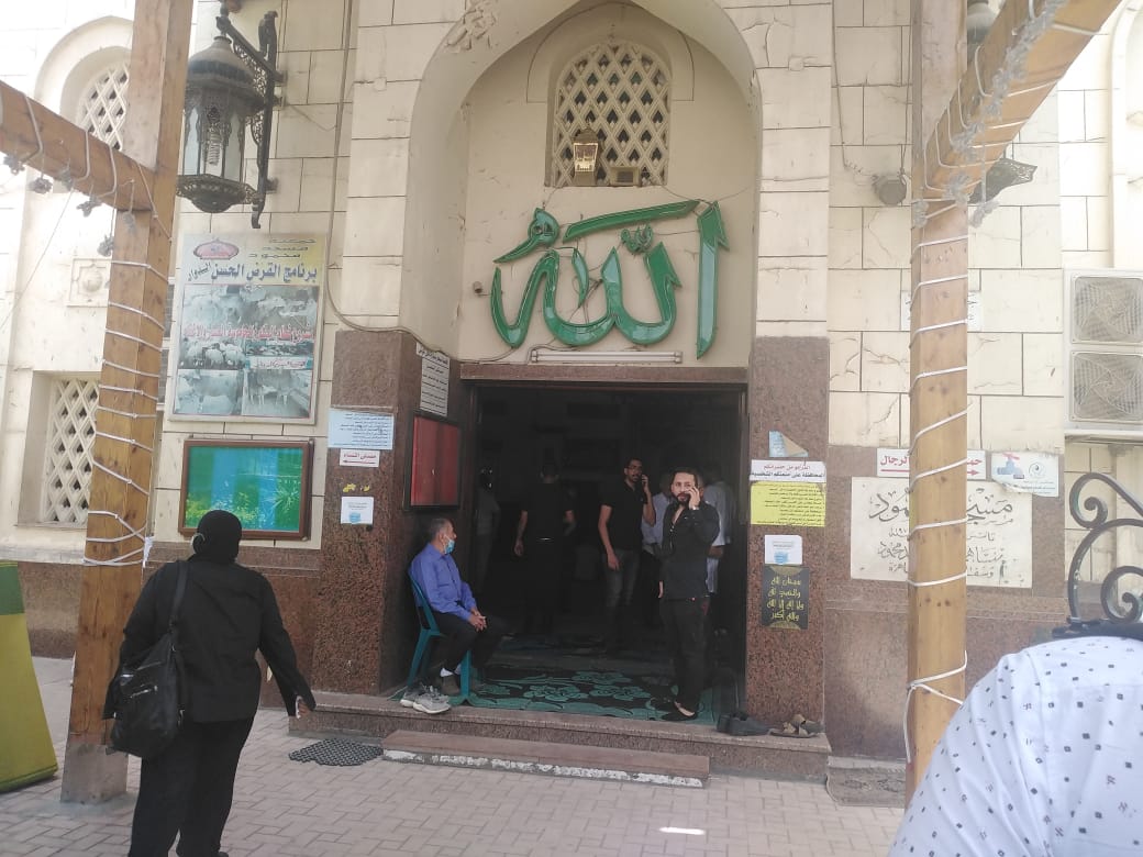 جثمان والدة اشرف مصيلحى
