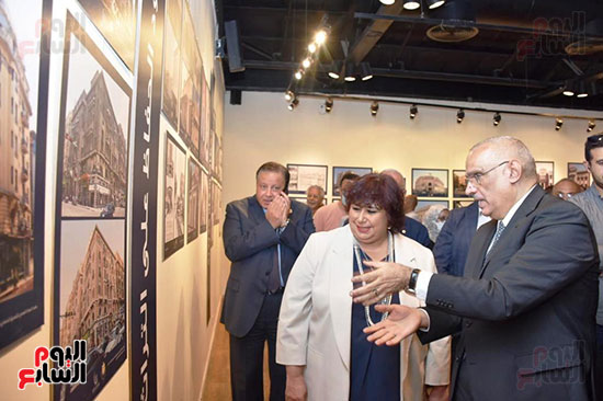 وزيرة الثقافة تفتتح معرض المعماريين الرواد (3)