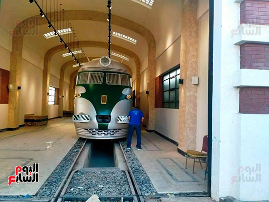 قطار الملك فاروق بعد تطويره من الداخل (4)