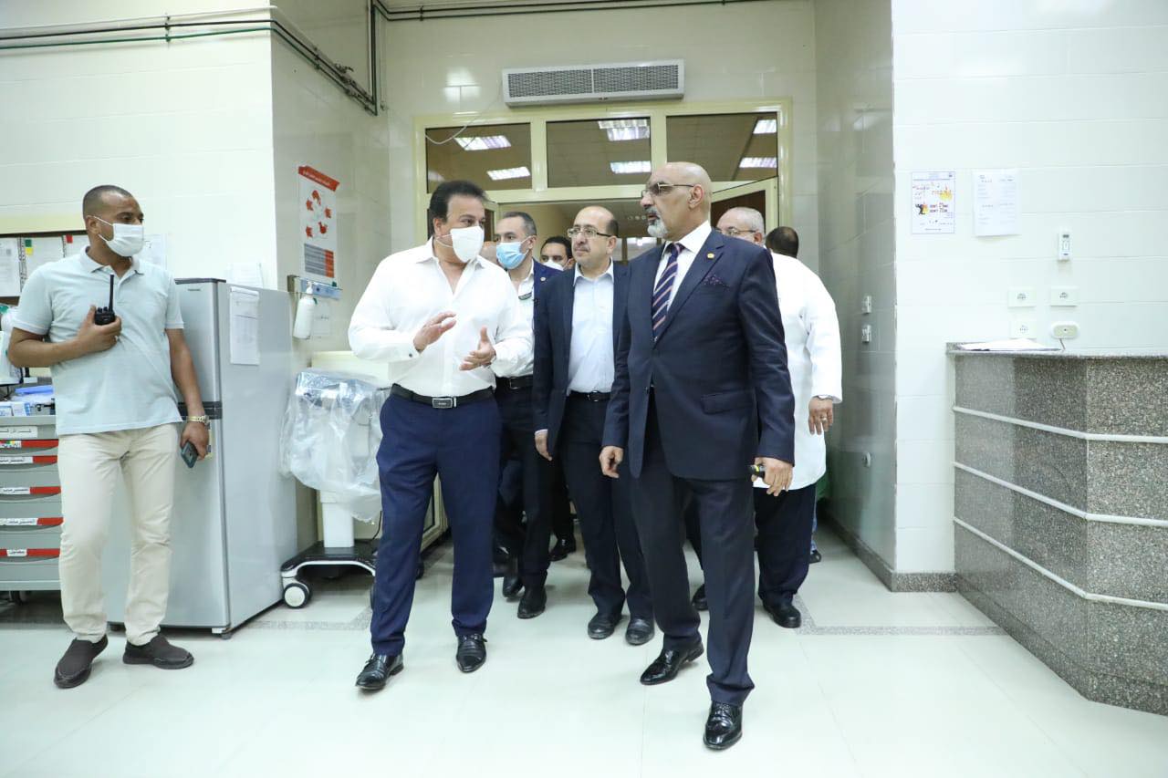 تفقد مستشفى جمال عبد الناصر