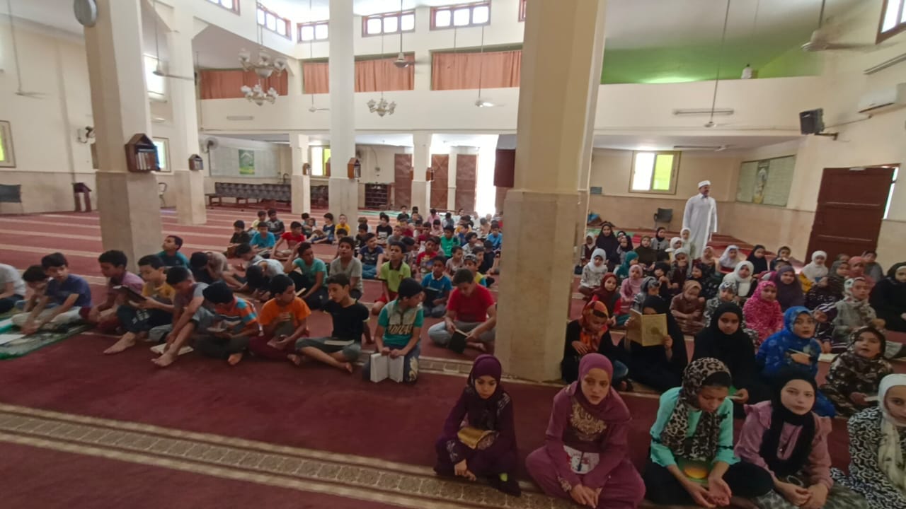 تواصل  فعاليات البرنامج الصيفي للأطفال بـ 29 مسجد بشمال سيناء (5)