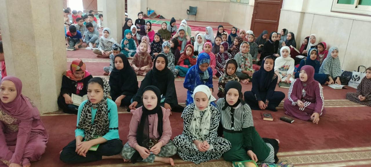 تواصل  فعاليات البرنامج الصيفي للأطفال بـ 29 مسجد بشمال سيناء (4)
