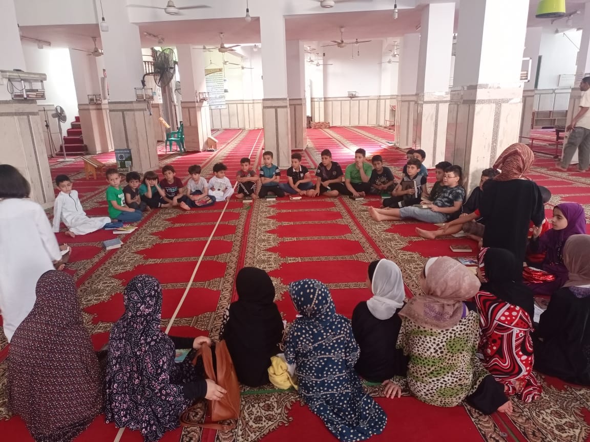 تواصل  فعاليات البرنامج الصيفي للأطفال بـ 29 مسجد بشمال سيناء (1)