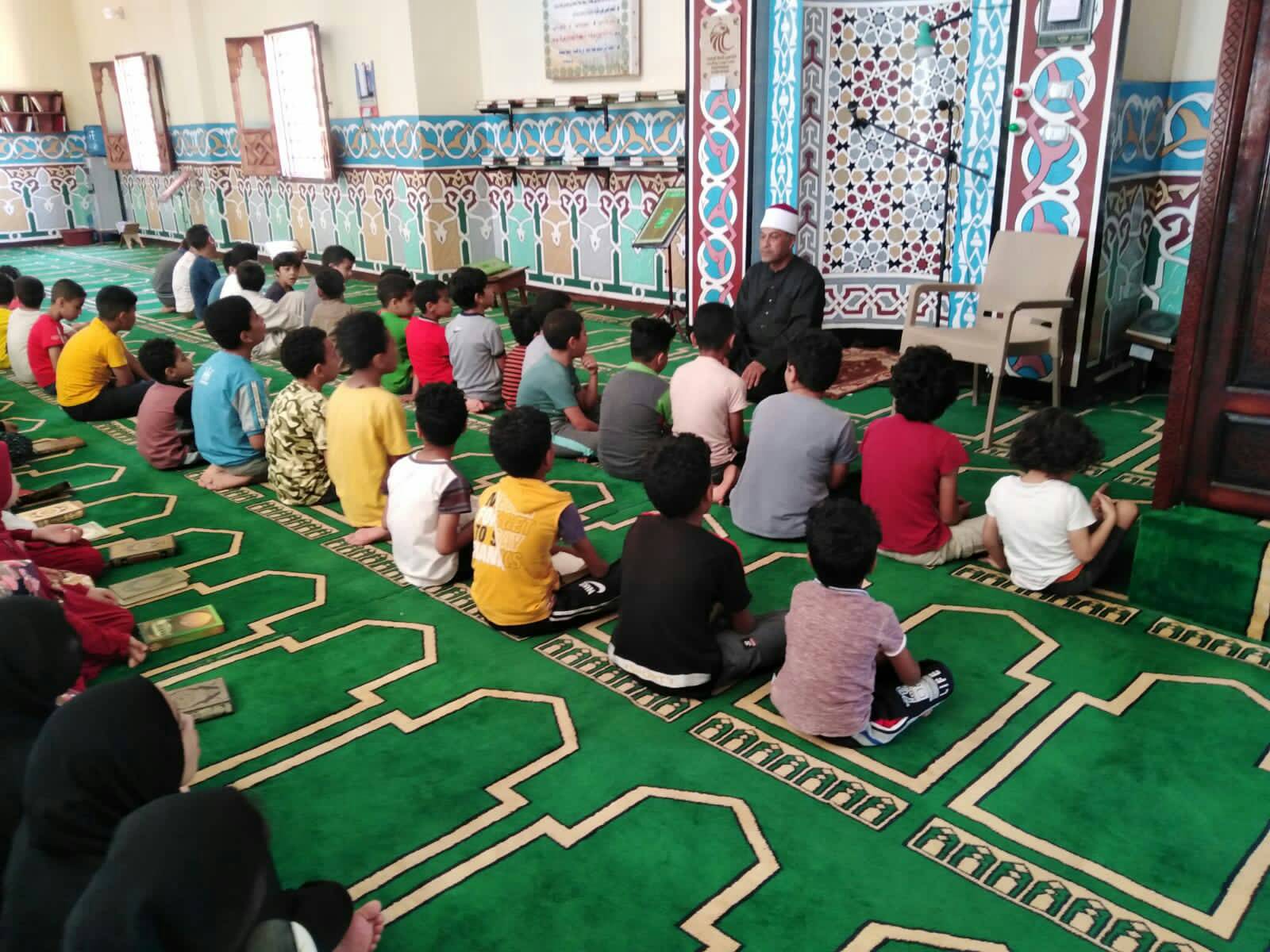 تواصل  فعاليات البرنامج الصيفي للأطفال بـ 29 مسجد بشمال سيناء (6)