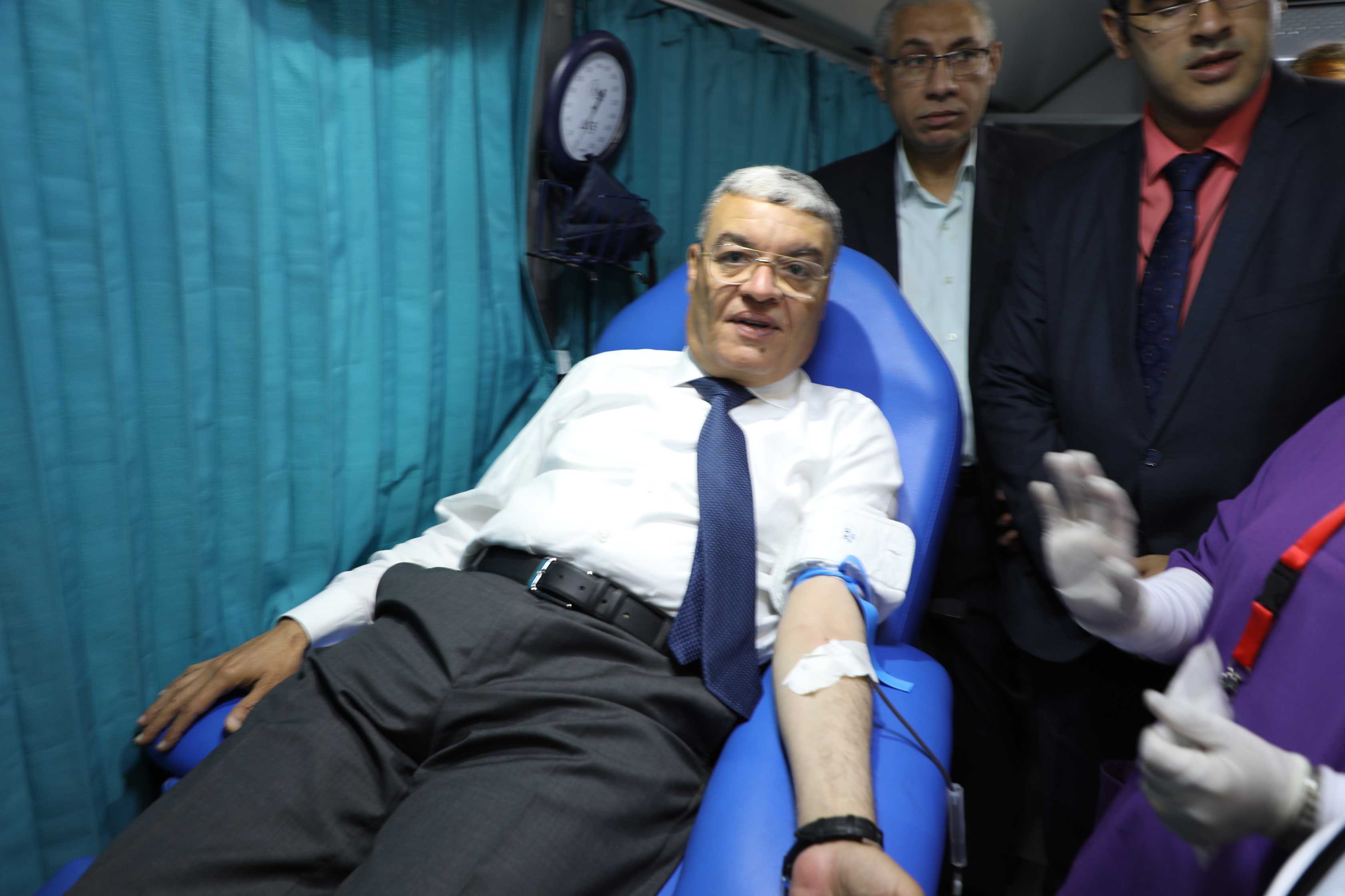 تكريم المتبرعين بالدم فى المركز الاقليمى لنقل الدم بمحافظة المنيا (3)