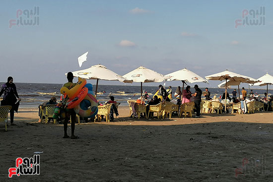 شاطئ-بمحافظة-بورسعيد-اليوم