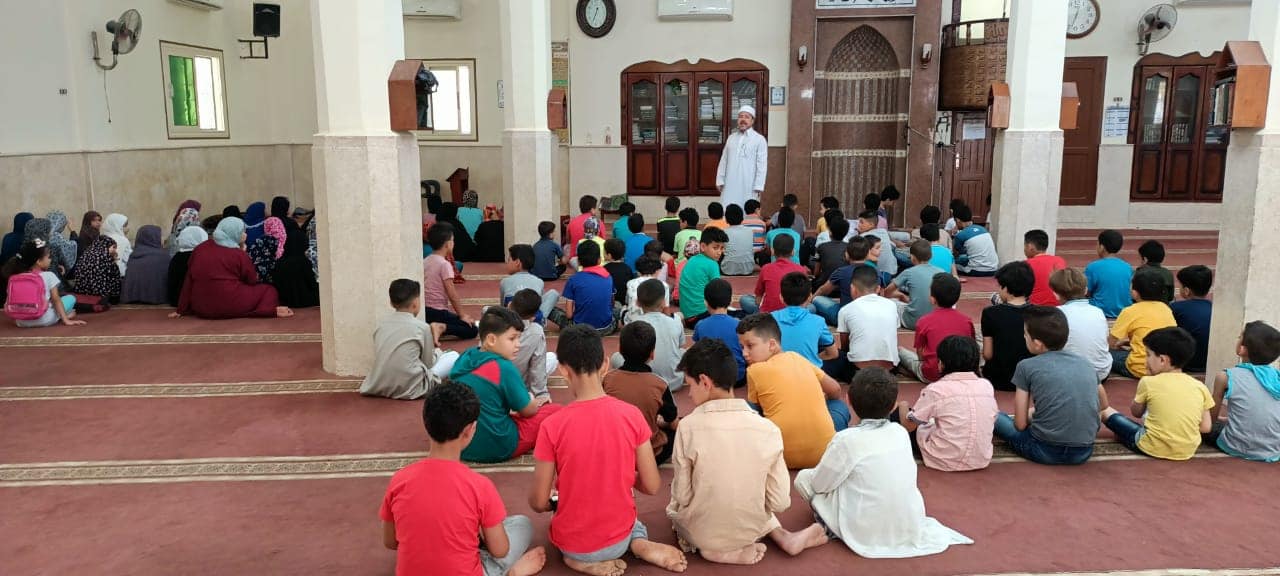 تواصل  فعاليات البرنامج الصيفي للأطفال بـ 29 مسجد بشمال سيناء (3)