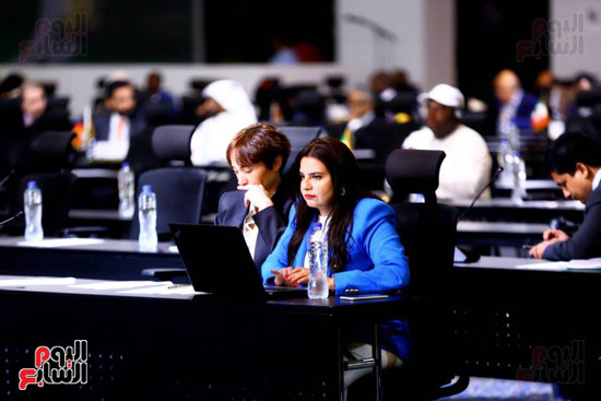 انطلاق اليوم الثانى للمؤتمر العالمى الثامن للبرلمانيين الشباب بشرم الشيخ (5)