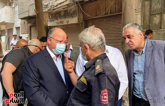 انهيار عقار بالوايلى (2)