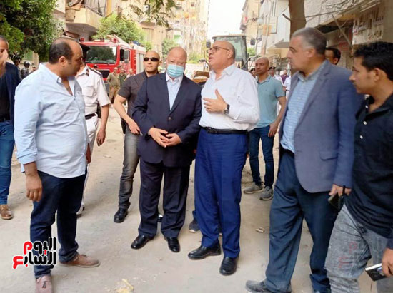 انهيار عقار بالوايلى (7)